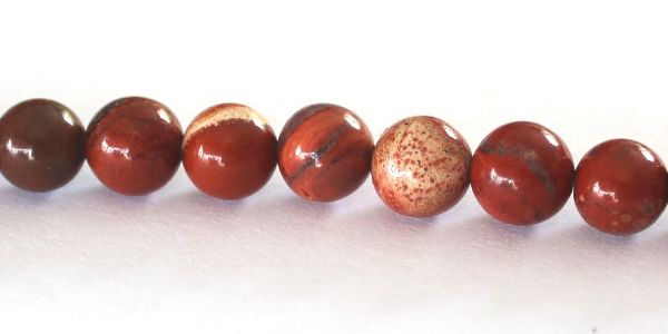 SJSR06 Jaspe Rojo, Esfera 6.5mm
