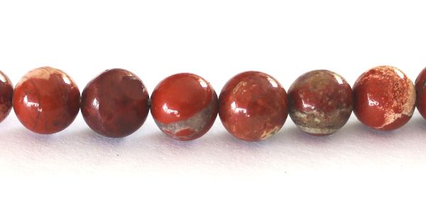 SJSR06 Jaspe Rojo, Esfera 6.5mm