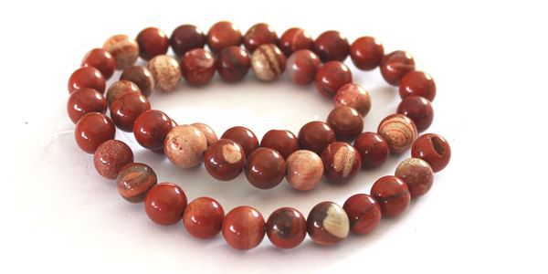 SJSR06 Jaspe Rojo, Esfera 6.5mm
