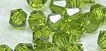 Swarovski 6mm Bicono, Olivine, 1 Pieza Swarovski 6mm Bicono, Olivine, 1 Pieza