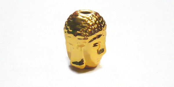 DTSCB12-4 Dorado Cabeza de Buda, 11mm,  Pieza