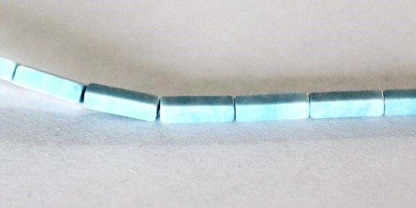 SAGTA Agata Cuboide 8.5x2mm. Azul