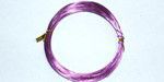 WA08x10V Alambre de Aluminio .8mm (Calibre 20), 10 metros Violeta WA08x10V Alambre de Aluminio .8mm (Calibre 20), 10 metros Violeta