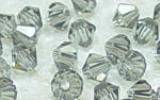 Swarovski 6mm Bicono, Black Diamond, 1 Pieza Swarovski 6mm Bicono, Black Diamond, 1 Pieza