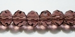 CR08I2 Cristal Rondel 8x6mm Uva, 60 PZAS. CR08I2 Cristal Rondel 8x6mm Uva, 60 PZAS.