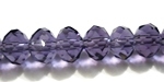 CR08I3 Cristal Rondel 8x6mm Violeta. 60 pzas. CR08I3 Cristal Rondel 8x6mm Violeta. 60 pzas.
