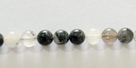 SQPEN06 Cuarzo Rutilado Negro Esfera 6mm.