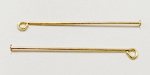 GFA-07233C Goldfilled Oro Laminado 18k  Alfiler 40mm. 2 PIEZAS
