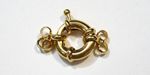 GFB-02802C_1 Goldfilled Oro Laminado 14k Broche 13mm 2 vias 1 Pieza GFB-02802C_1 Goldfilled Oro Laminado 14k Broche 13mm 2 vias 1 Pieza