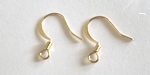 GFA-07401C_50 Goldfilled Oro Laminado 14k     Arete Gancho  HOOK,  50 Pares