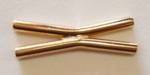GFT-04216C_1 Goldfilled Oro Laminado 14k      Tubo en "X" 20mm Pieza
