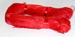 HAC1RJ Cordón de Algodón Chino 1mm. 70 a 75 metros.  Rojo