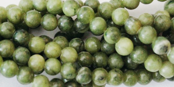 SJLVO04 Jade Verde Olivo. 4mm