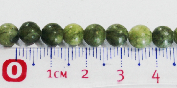 SJLVO06 Jade Verde Olivo 6mm