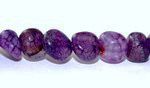 SAGVA06 Agata Venas de Dragon, Forma irregular de 6 a 11mm. Morado SAGVA06 Agata Venas de Dragon, Forma irregular de 6 a 11mm. Morado
