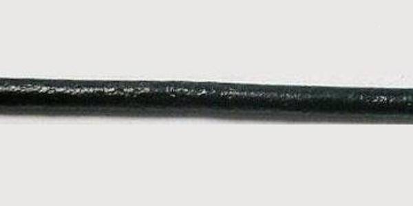 HP01N-1 Piel Cordón 1mm Negro. 1metro