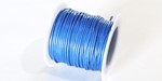 HPE1T Cordón de Poliester Encerado, 1mm. 10m. Azul