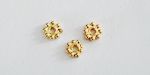 DSF5-4_100 Dorado Separador Flor 5x1.5mm, 100 piezas DSF5-4_100 Dorado Separador Flor 5x1.5mm, 100 piezas